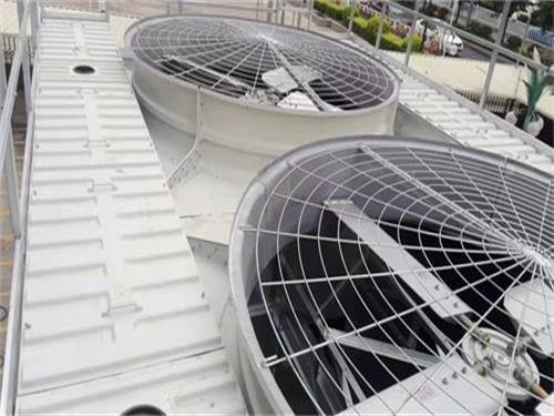 閉式冷卻塔中央空調系統(tǒng)的應用,閉式冷卻塔工作原理示意圖