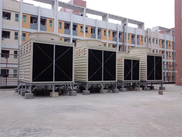 方型橫流式玻璃鋼冷卻塔參數(shù),方形橫流式冷卻塔